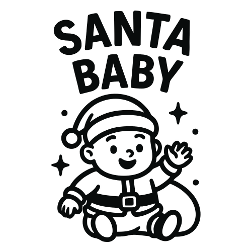 Santa Baby - Digital File - XCS Friendly Digital My Custom Designs PDF