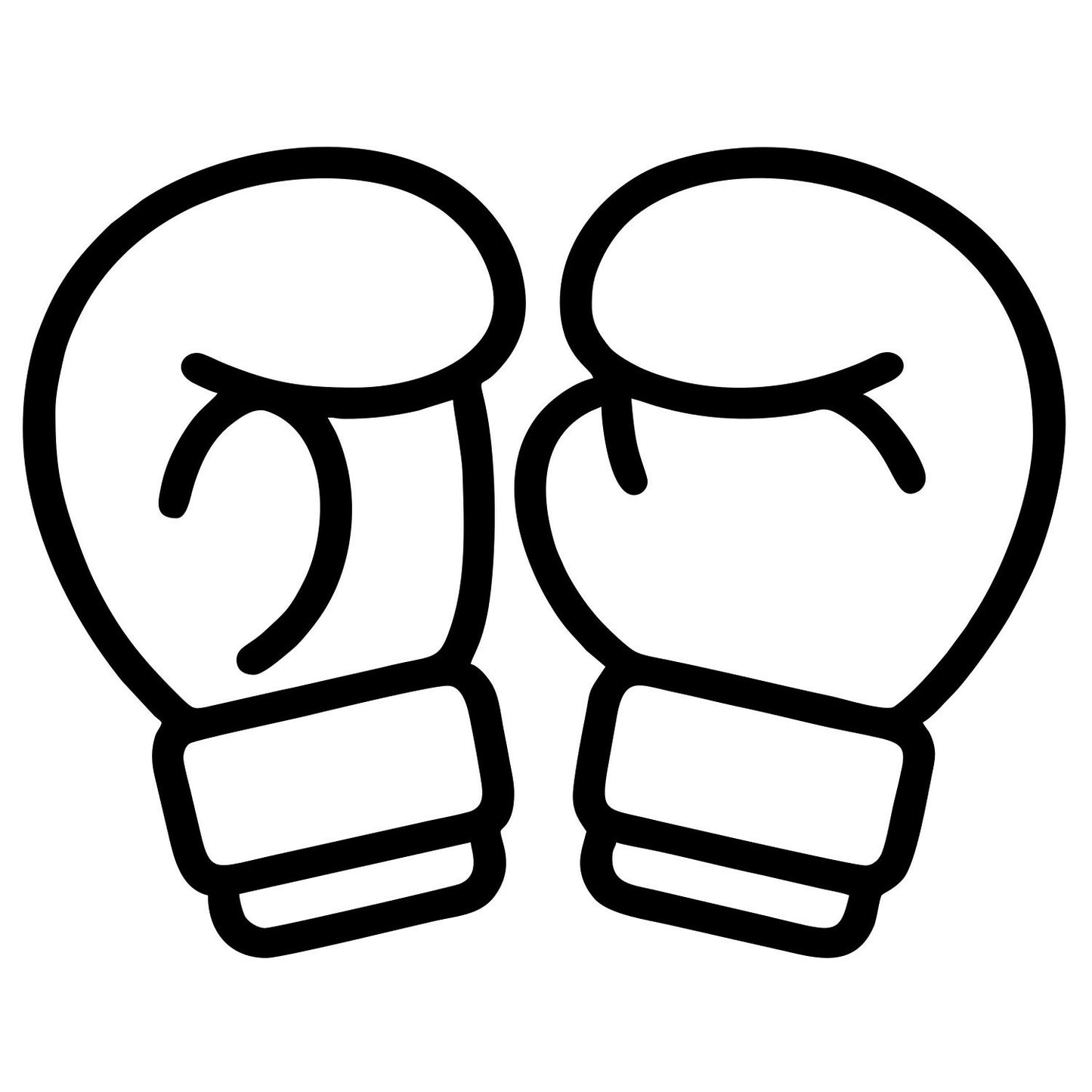 Cartoon Boxing Gloves - Digital File - XCS Friendly Digital My Custom Designs PNG