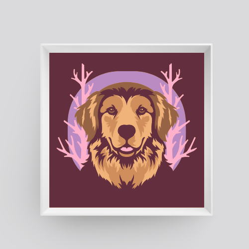 Loyal Friend Shadowbox - Dog - Animals - Digital File Digital My Custom Designs ZIP File