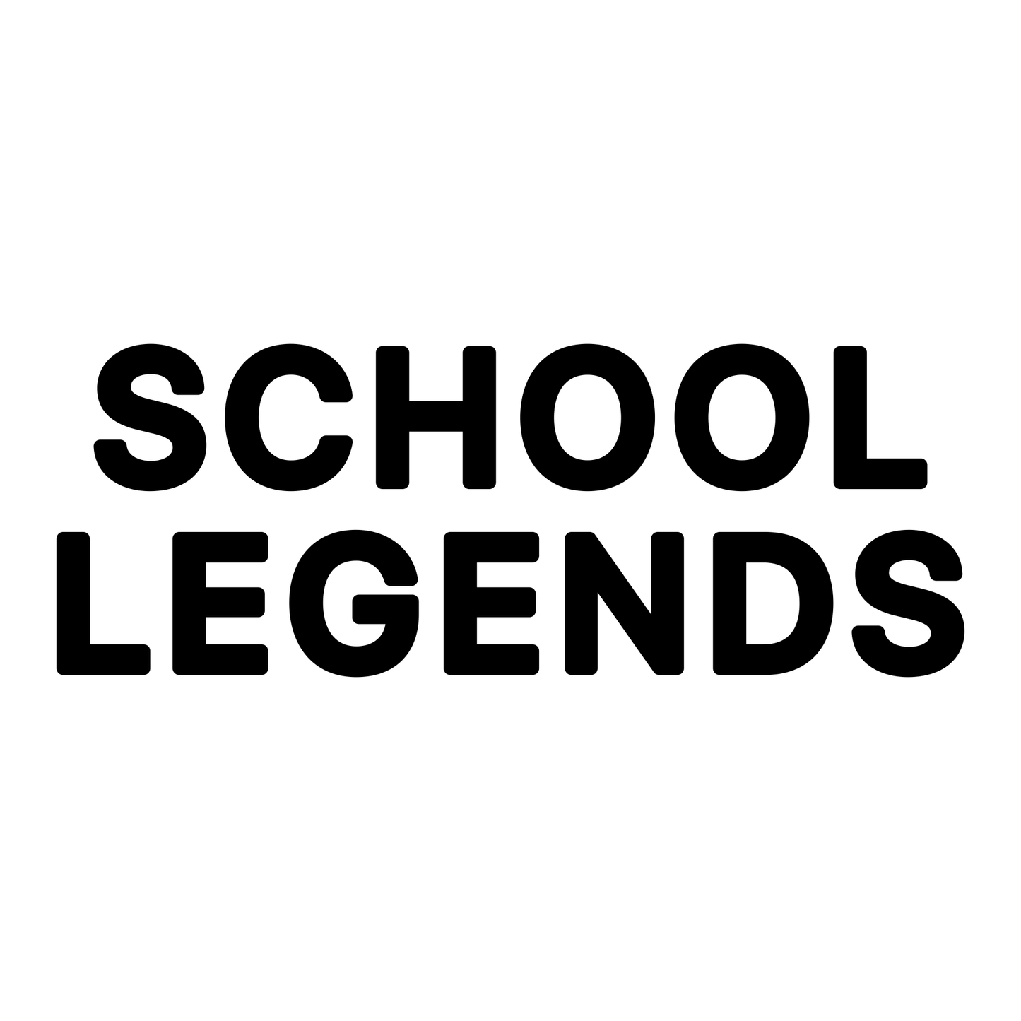 School Legends Phrase - Digital File - XCS Friendly Tumbler My Custom Designs PNG