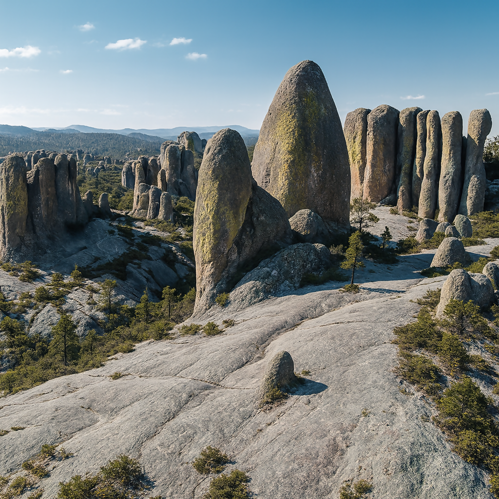 Valley of the Monks (Valle de los Monjes) - Chihuahua Mexico - Rendered - Digital File Digital My Custom Designs PDF