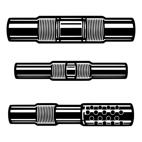 Oilfield Pipe Components Illustration Set - Vector Graphics - Digital File Digital My Custom Designs PDF