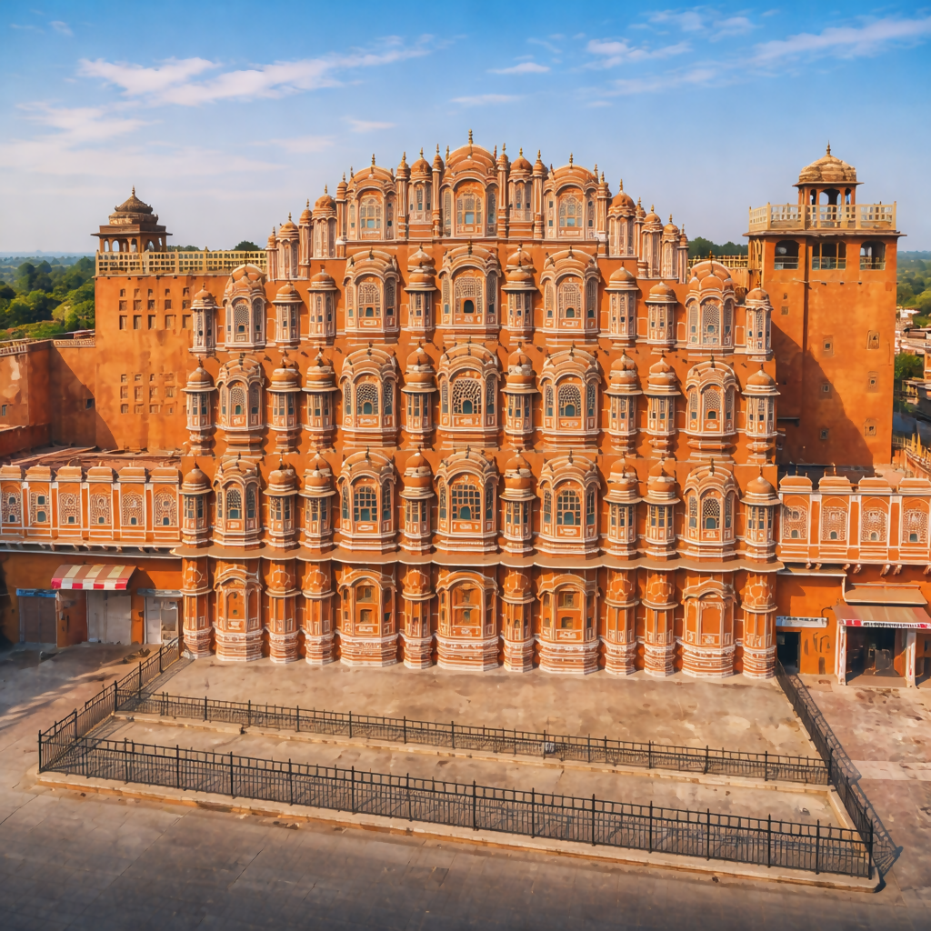 Hawa Mahal - Jaipur India - Asia - Rendered - Digital File Digital My Custom Designs PDF