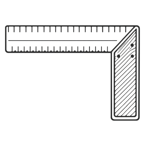 Carpenter Square Sketch - Digital File - XCS Friendly Digital My Custom Designs PDF