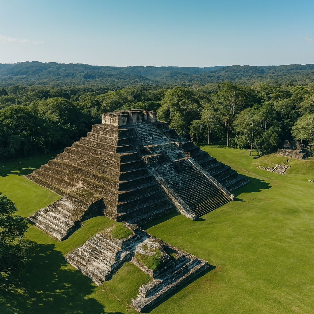 Comalcalco Archaeological Site (Zona Arqueológica de Comalcalco) - Tabasco Mexico - Rendered - Digital File Digital My Custom Designs PDF
