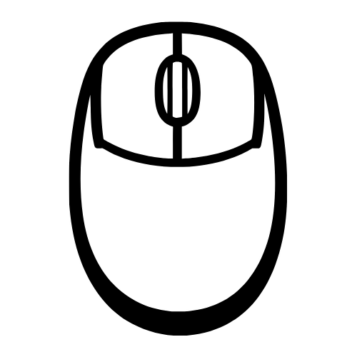Office Mouse Sketch - Vector Graphics - Digital File Digital My Custom Designs PDF