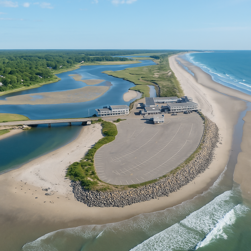 Ogunquit Beach - Maine United States - Rendered - Digital File Digital My Custom Designs PDF