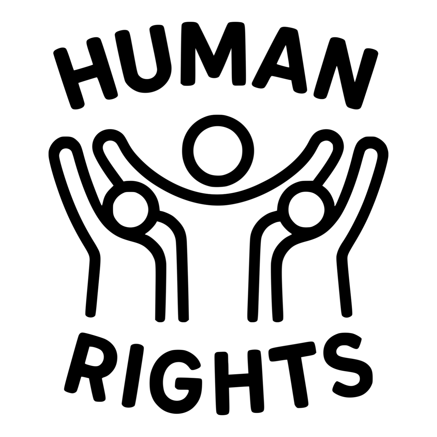 Human Rights Design - Digital File - XCS Friendly Digital My Custom Designs PNG