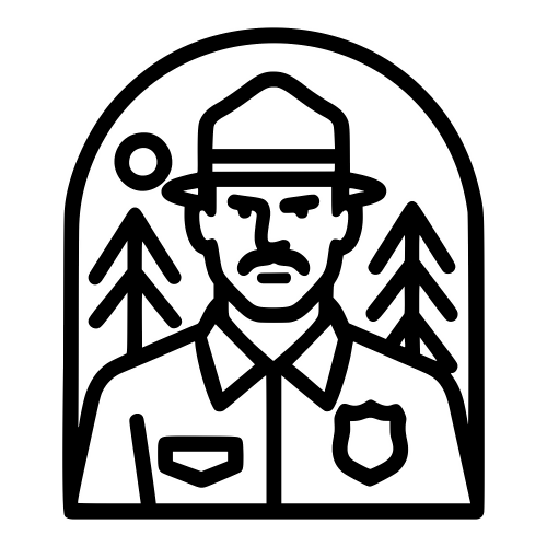 Ranger Forest Symbol - Digital File - XCS Friendly Digital My Custom Designs PDF