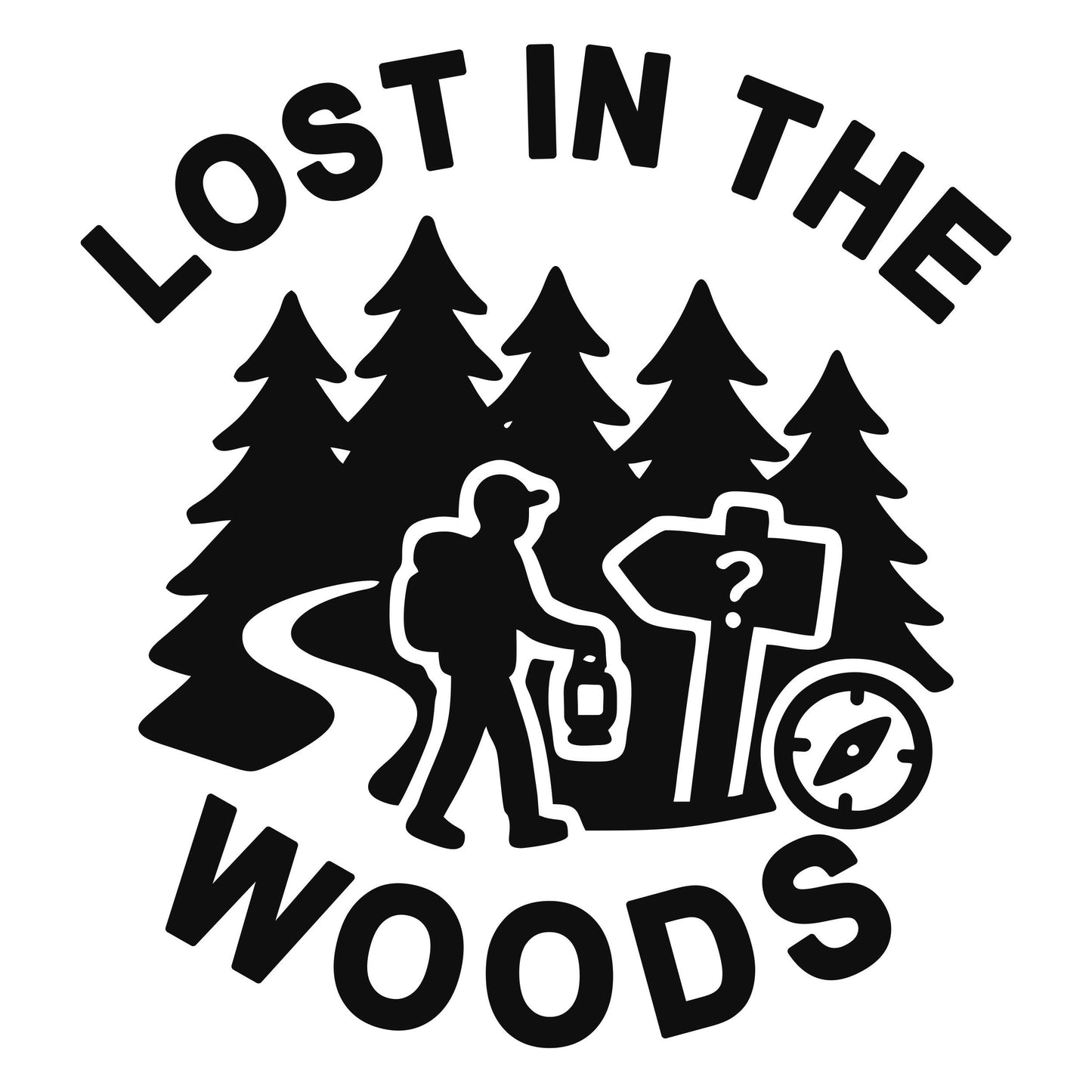 Lost In The Woods - Digital File - XCS Friendly Digital My Custom Designs PNG