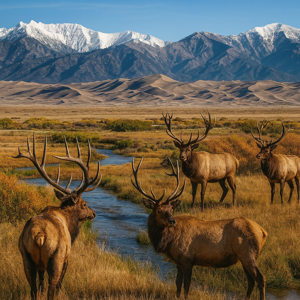Wildlife and Habitat Preservation - Great Sand Dunes National Park and Preserve - Colorado United States - Rendered - Digital File Digital My Custom Designs PDF