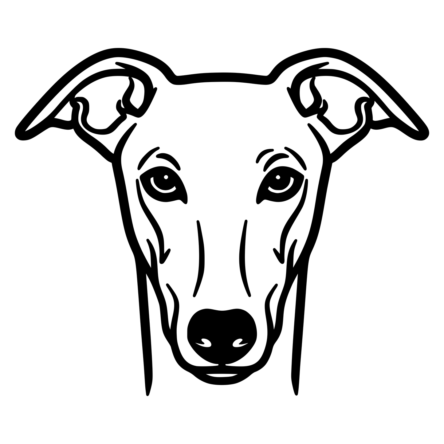 Whippet - Digital File - XCS Friendly Digital My Custom Designs PDF