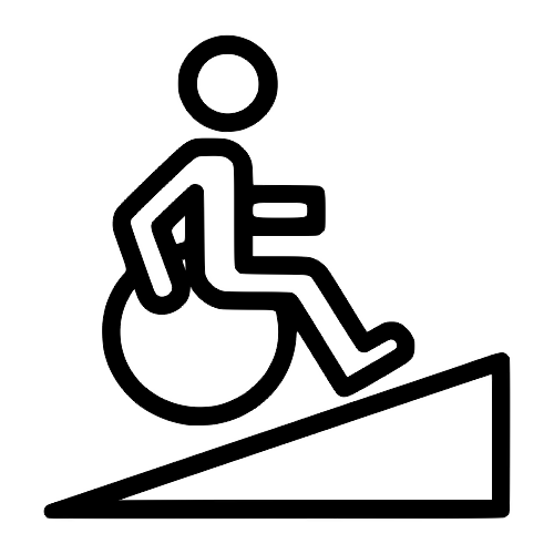 Accessible Ramp Sign - Digital File - XCS Friendly Digital My Custom Designs PDF