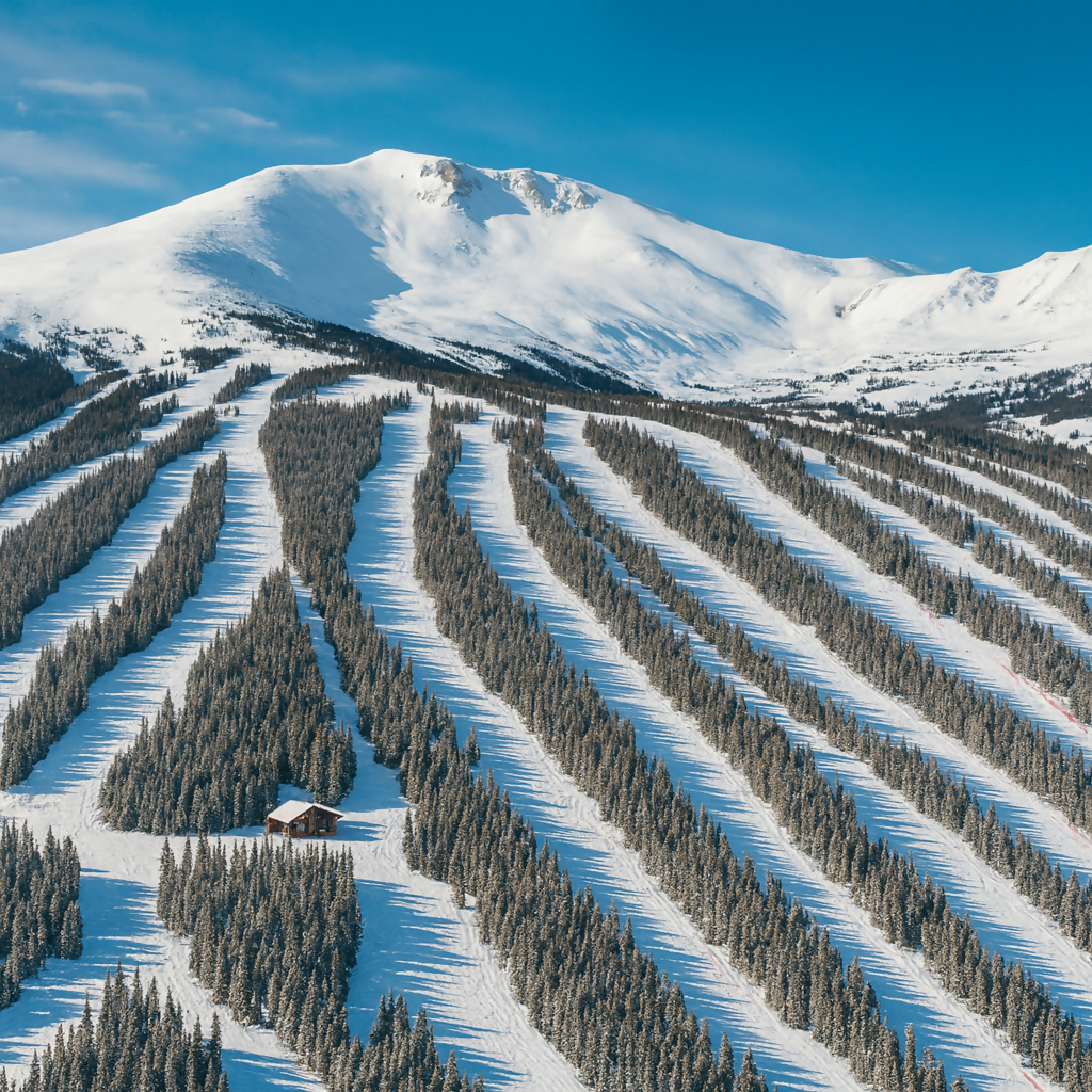 Breckenridge Ski Resort - Breckenridge - Colorado United States - Rendered - Digital File Digital My Custom Designs PDF