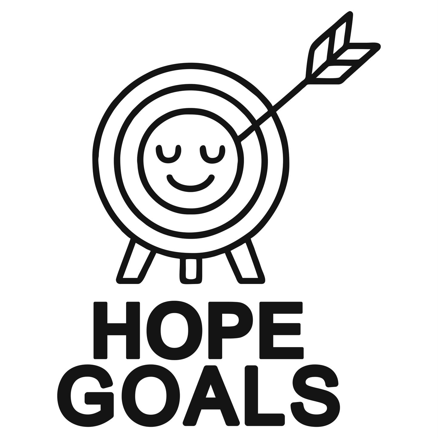 Hope Goals - Digital File - XCS Friendly Digital My Custom Designs PNG