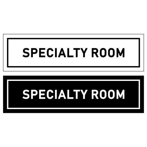 Specialty Room Sign - Digital File - XCS Friendly Digital My Custom Designs PDF