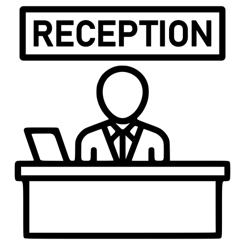 Reception Desk Symbol - Digital File - XCS Friendly Digital My Custom Designs PDF