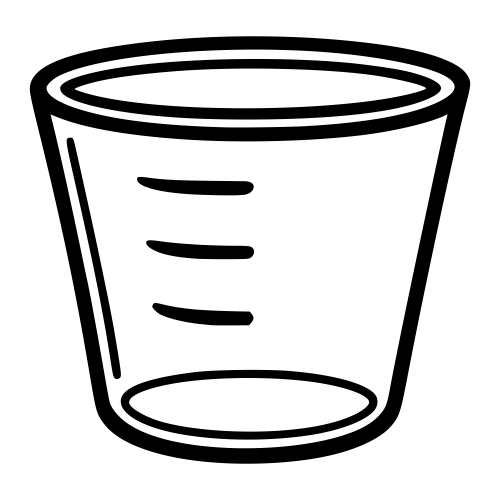 Medication Cup - Digital File - XCS Friendly Digital My Custom Designs PDF