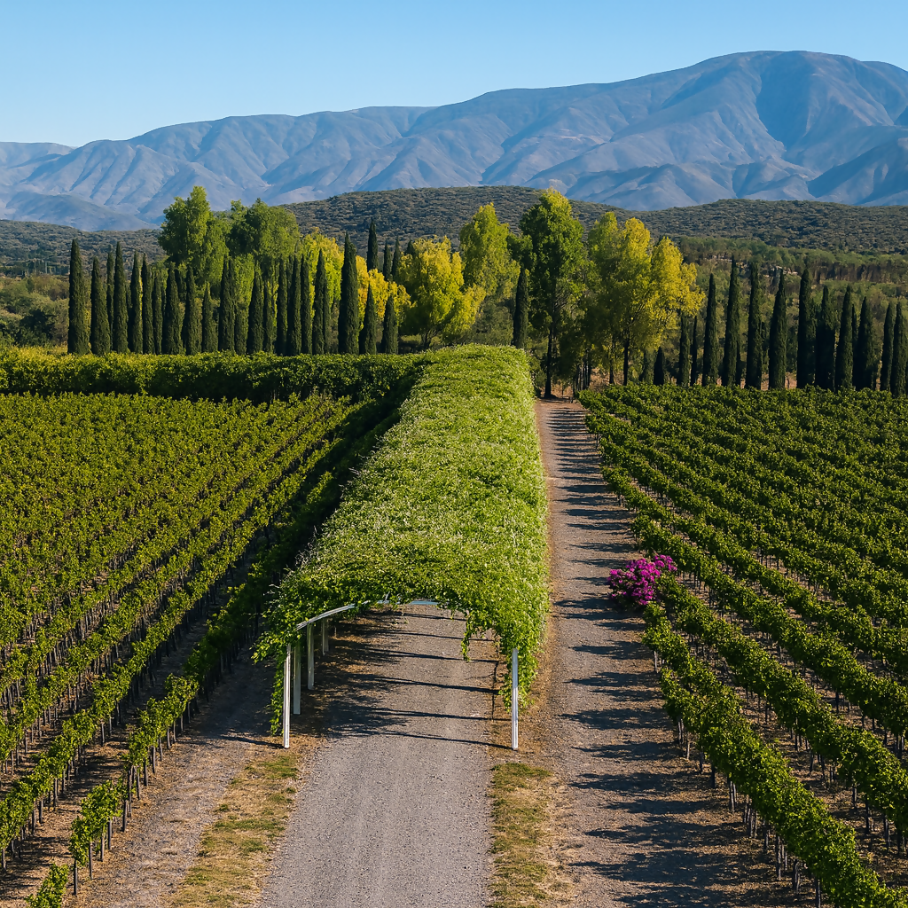 Parras de la Fuente Vineyards (Viñedos de Parras de la Fuente) - Coahuila Mexico - Rendered - Digital File Digital My Custom Designs PDF