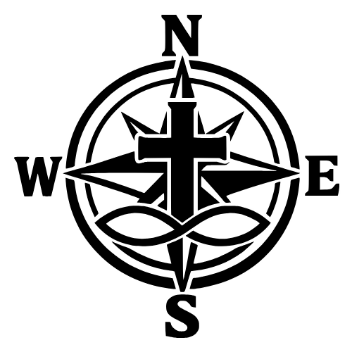 Faith Compass Symbol - Vector Graphics - Digital File Digital My Custom Designs PDF