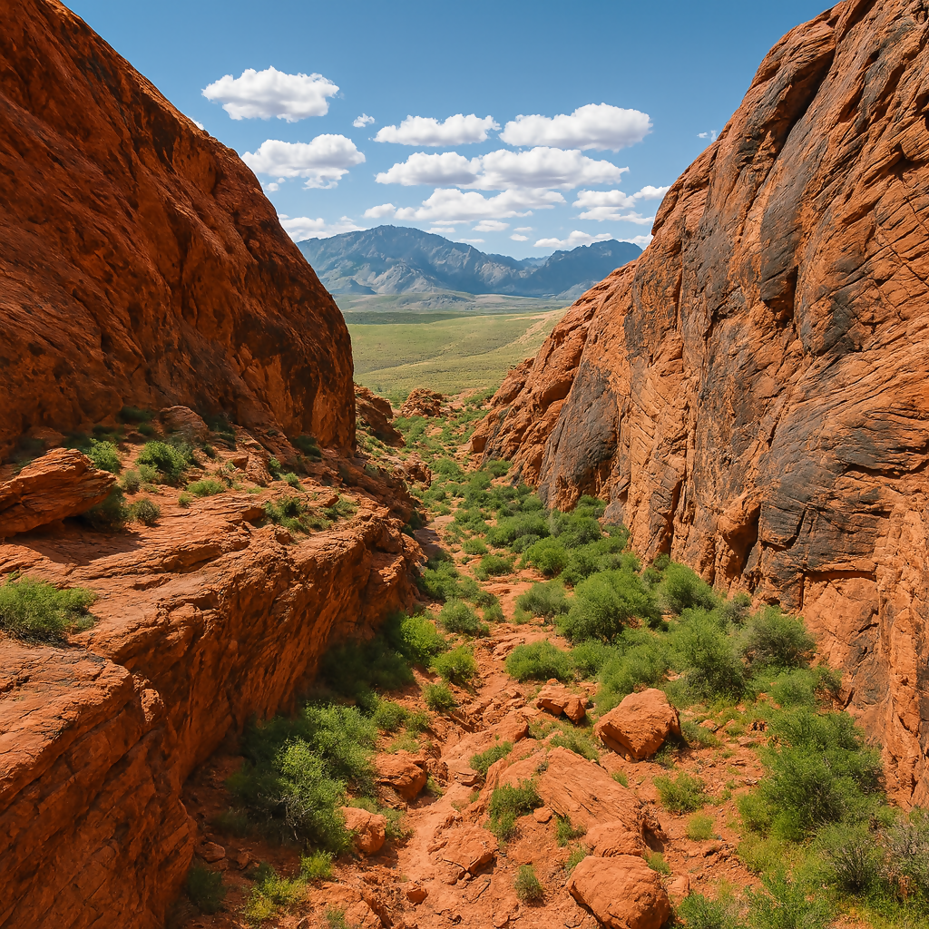 Red Rock Canyon National Conservation Area - Nevada United States - Rendered - Digital File Digital My Custom Designs PDF