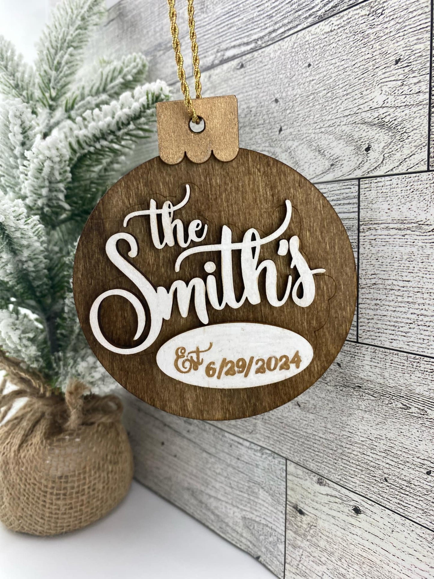 Custom Christmas Ornament For Couples My Custom Designs