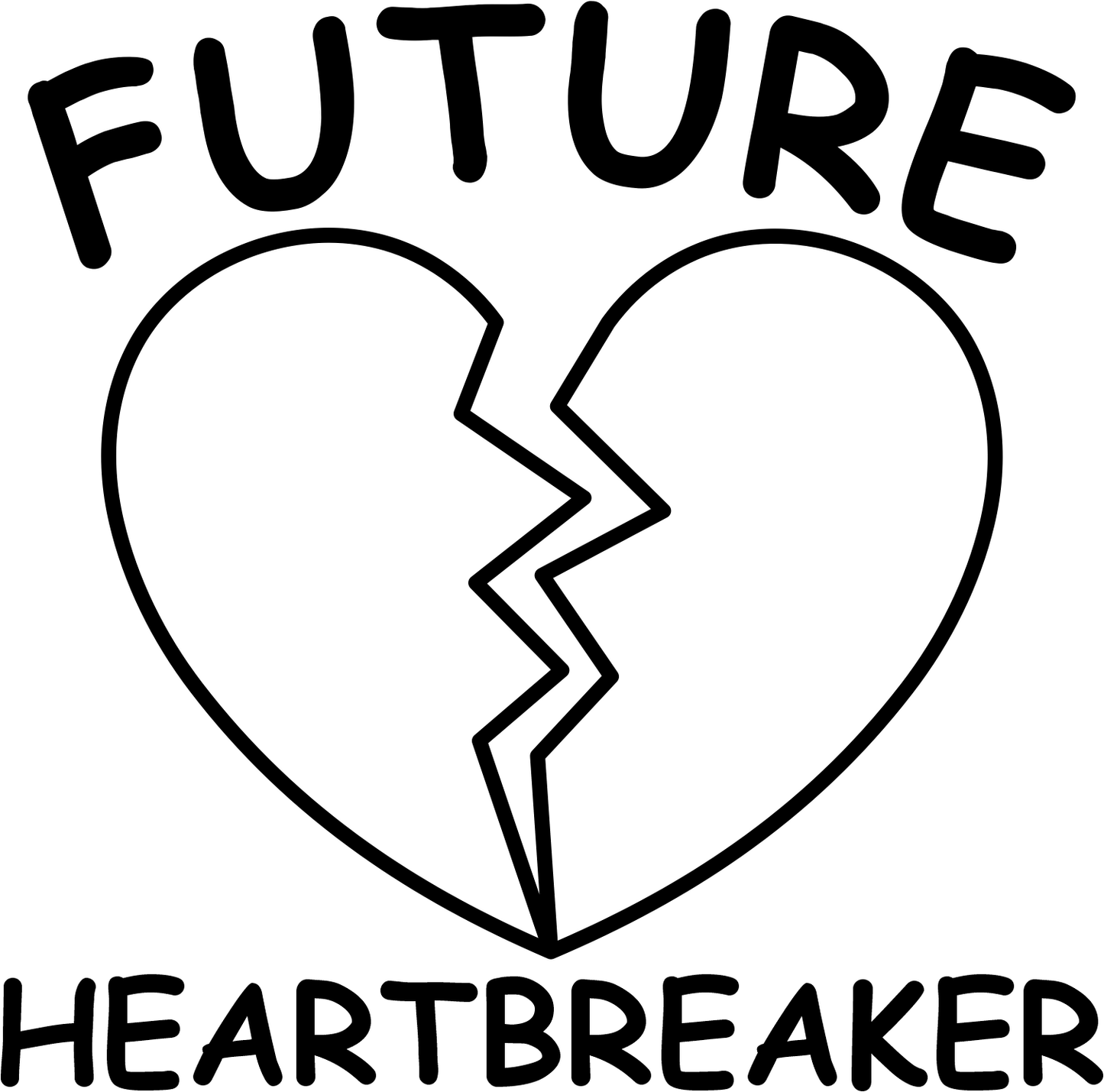 Future Heart Breaker - Digital File - XCS Friendly Tumbler My Custom Designs PNG