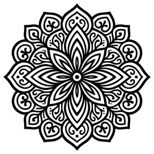 Mandala Vector - Digital File - XCS Friendly Tumbler My Custom Designs