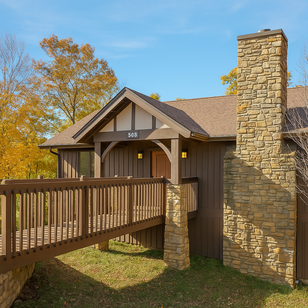 Dupont Lodge - Cumberland Falls State Resort Park - Kentucky United States - Rendered - Digital File Digital My Custom Designs PDF