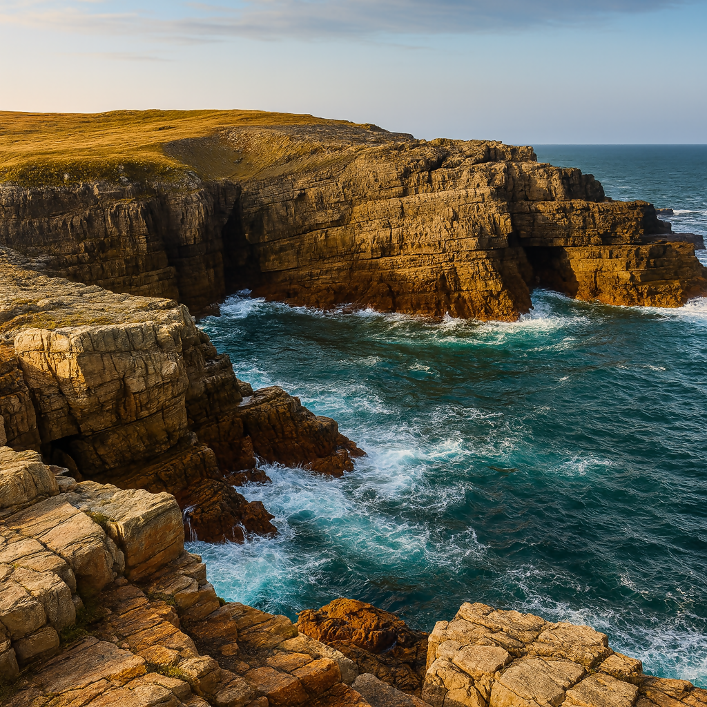 Mistaken Point Ecological Reserve - Newfoundland and Labrador Canada - Rendered - Digital File Digital My Custom Designs PDF