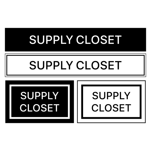 Supply Closet - Digital File - XCS Friendly Digital My Custom Designs PDF
