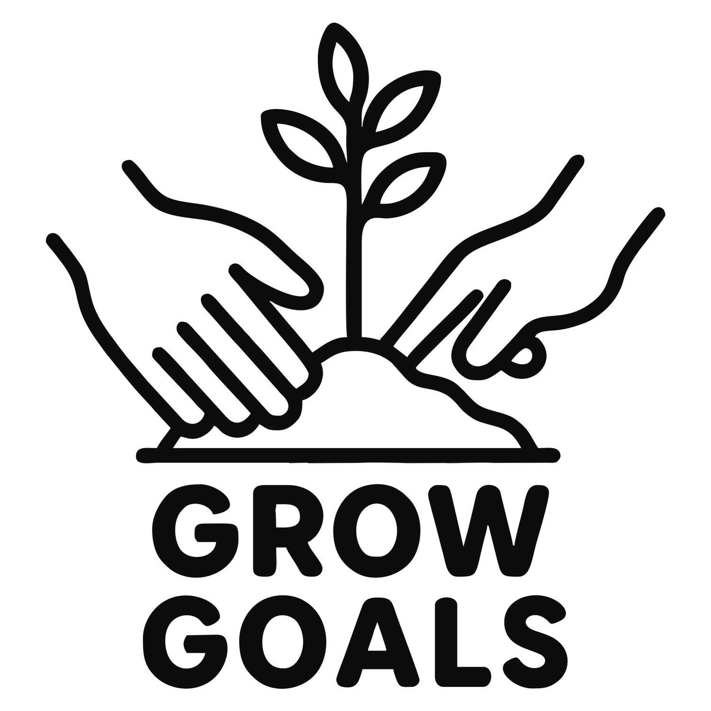Grow Goals - Digital File - XCS Friendly Digital My Custom Designs PNG