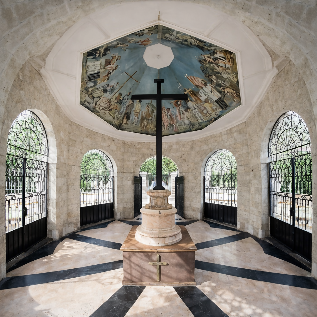 Magellan's Cross - Cebu Philippines - Asia - Rendered - Digital File Digital My Custom Designs PDF