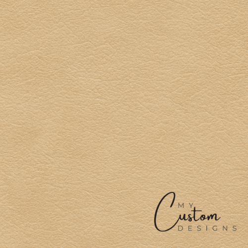 Beige - Premium Luxury Leatherette w/ Adhesive - Beige to Black Leatherette My Custom Designs