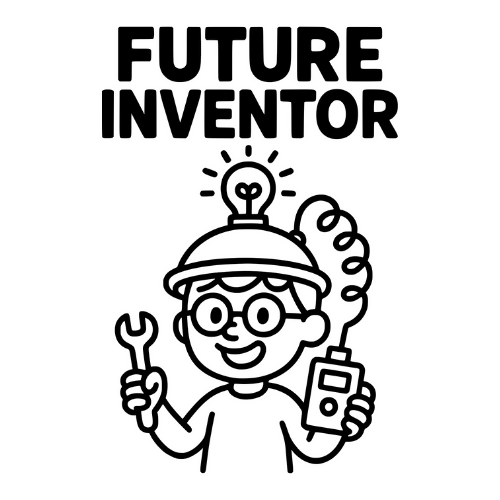 Funny Future Inventor - Digital File - XCS Friendly Tumbler My Custom Designs PNG