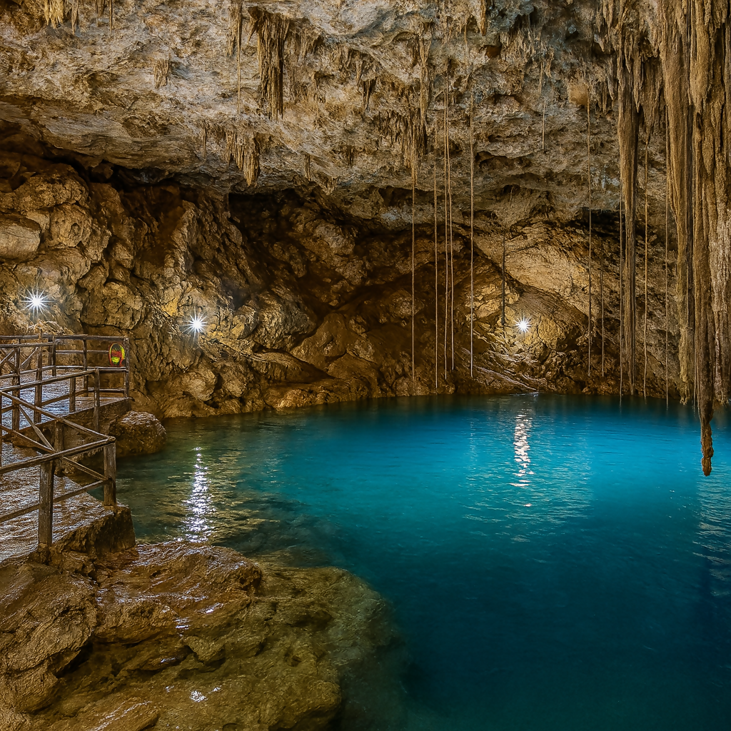 Cenote Xkeken - Yucatan Mexico - Rendered - Digital File Digital My Custom Designs PDF