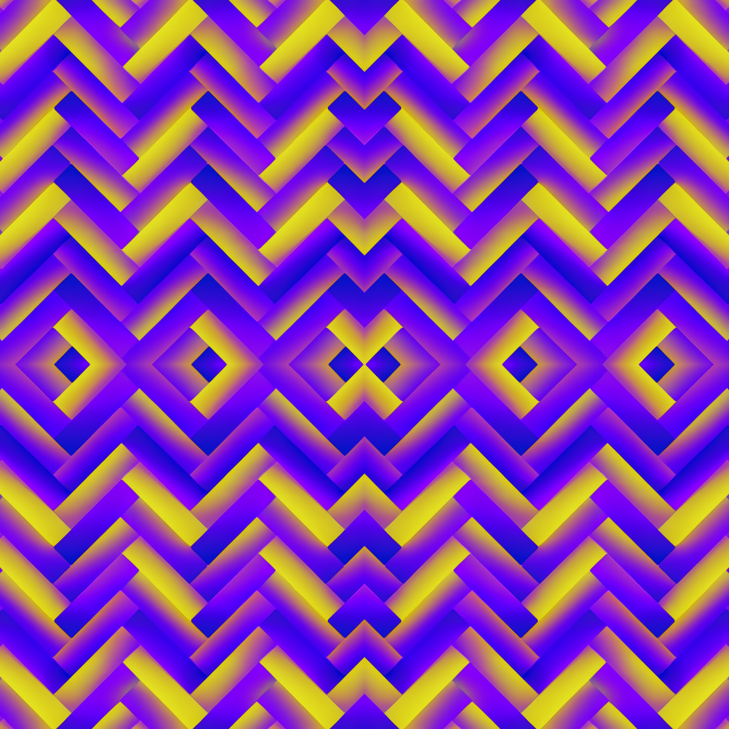 Geometric Abstract - Layered Parallelogram Gradients Pattern - Digital File Digital My Custom Designs PDF