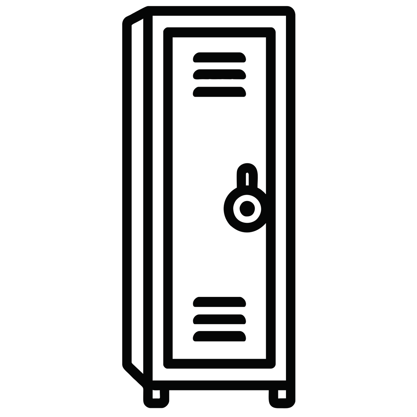 School Locker Sketch - Digital File - XCS Friendly Tumbler My Custom Designs PNG