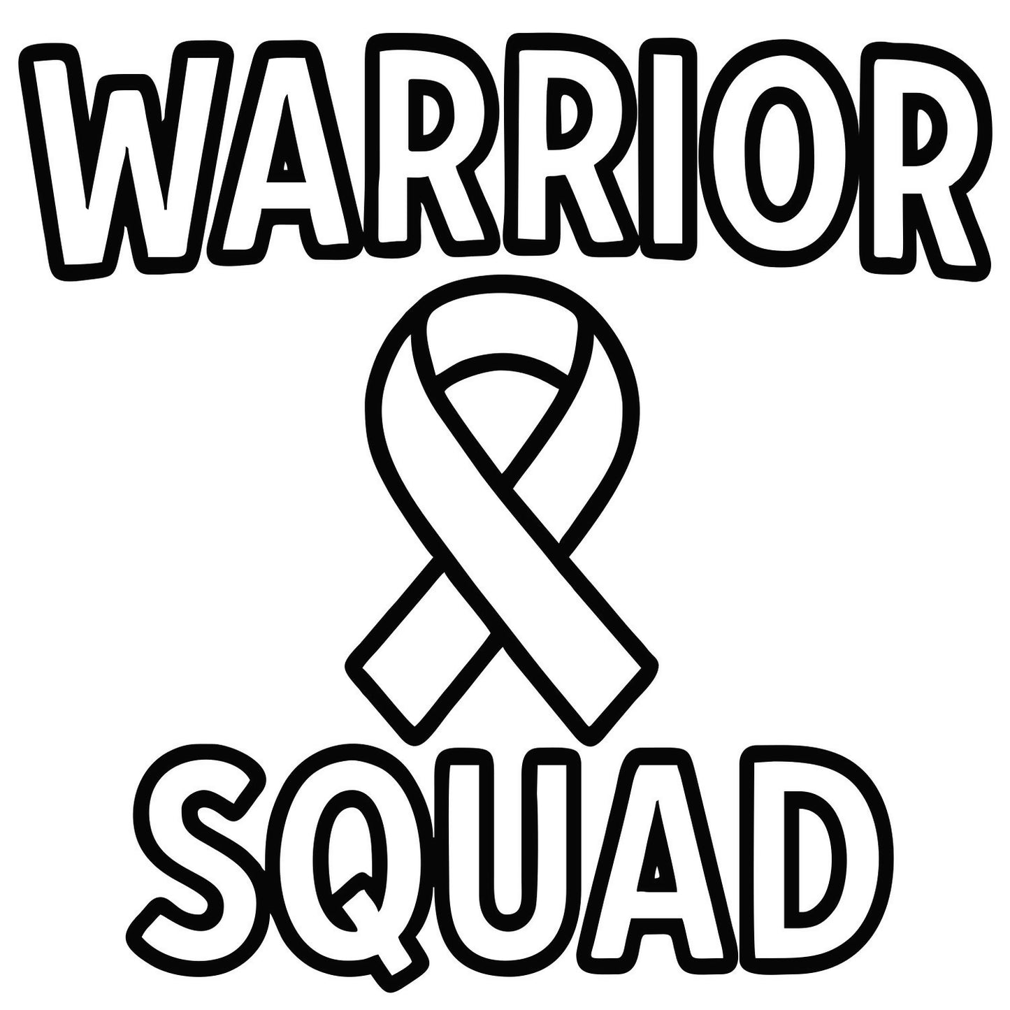 Warrior Squad - Digital File - XCS Friendly Digital My Custom Designs PNG