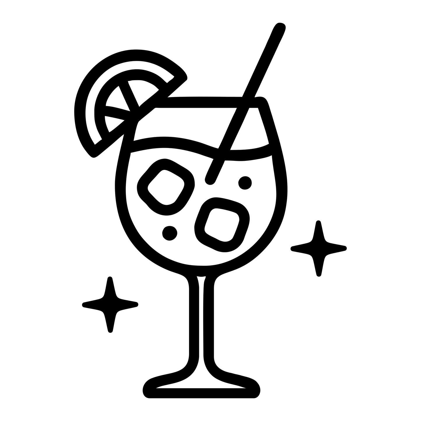 Aperol Spritz Glass - Digital File - XCS Friendly Tumbler My Custom Designs PNG