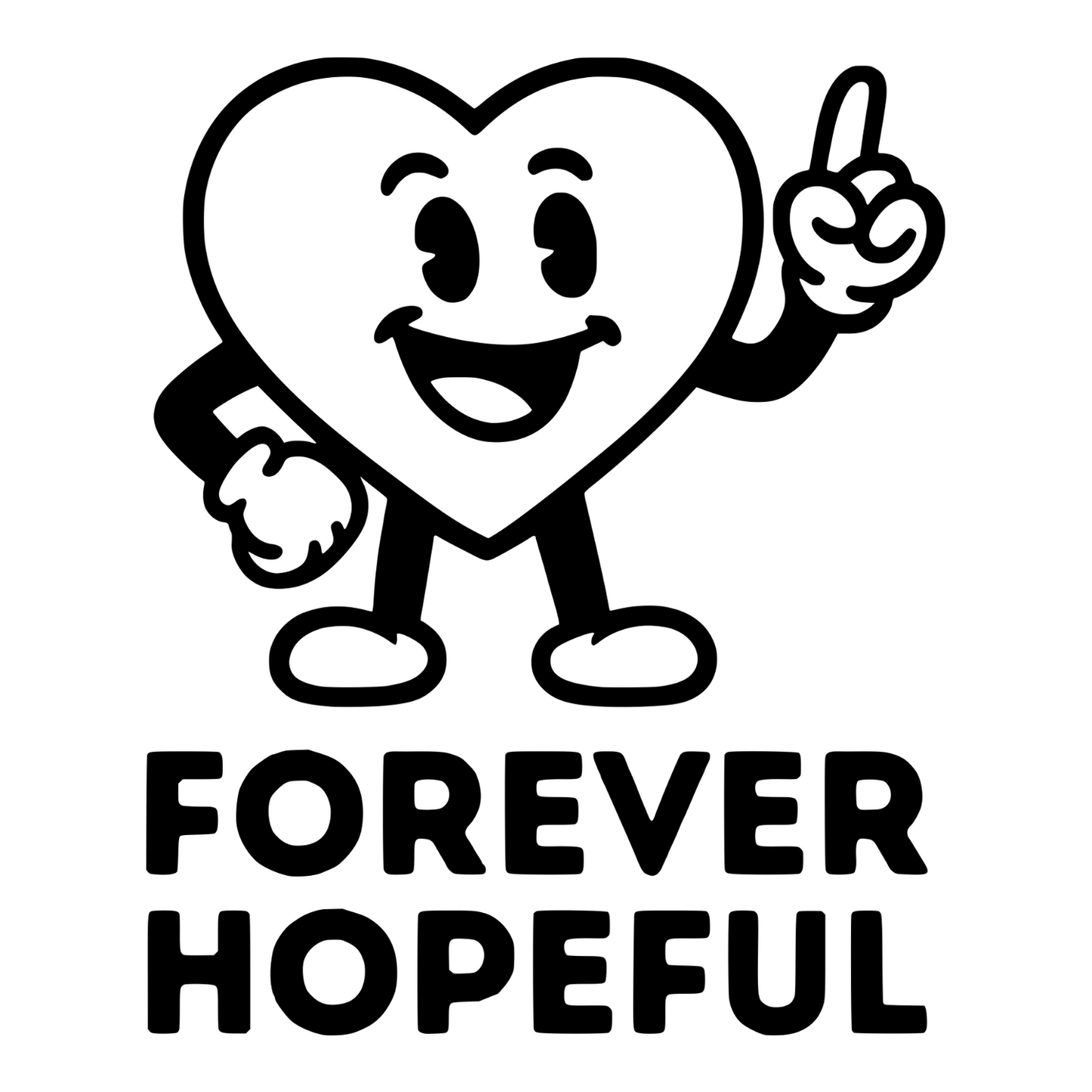 Forever Hopeful - Digital File - XCS Friendly Digital My Custom Designs PNG