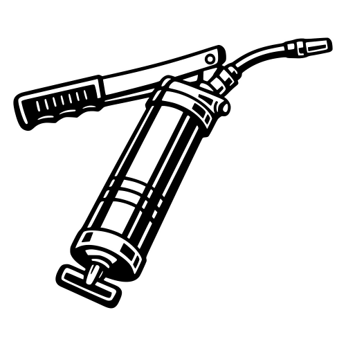 Grease Gun Illustration - Vector Graphics - Digital File Digital My Custom Designs PDF