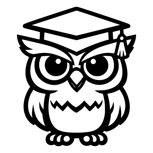 Owl Graduation - Vector Graphics - Digital File Digital My Custom Designs PDF