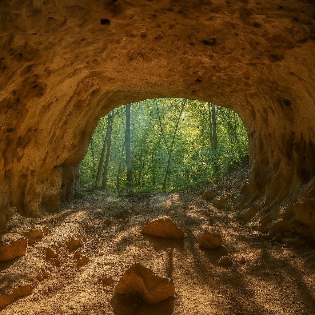 Sheep's Cave - Meramec State Park - Missouri United States - Rendered - Digital File Digital My Custom Designs PDF
