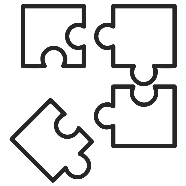 Toy Puzzle Pieces - Digital File - XCS Friendly Tumbler My Custom Designs PNG