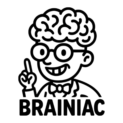 Funny Brainiac - Digital File - XCS Friendly Tumbler My Custom Designs PNG