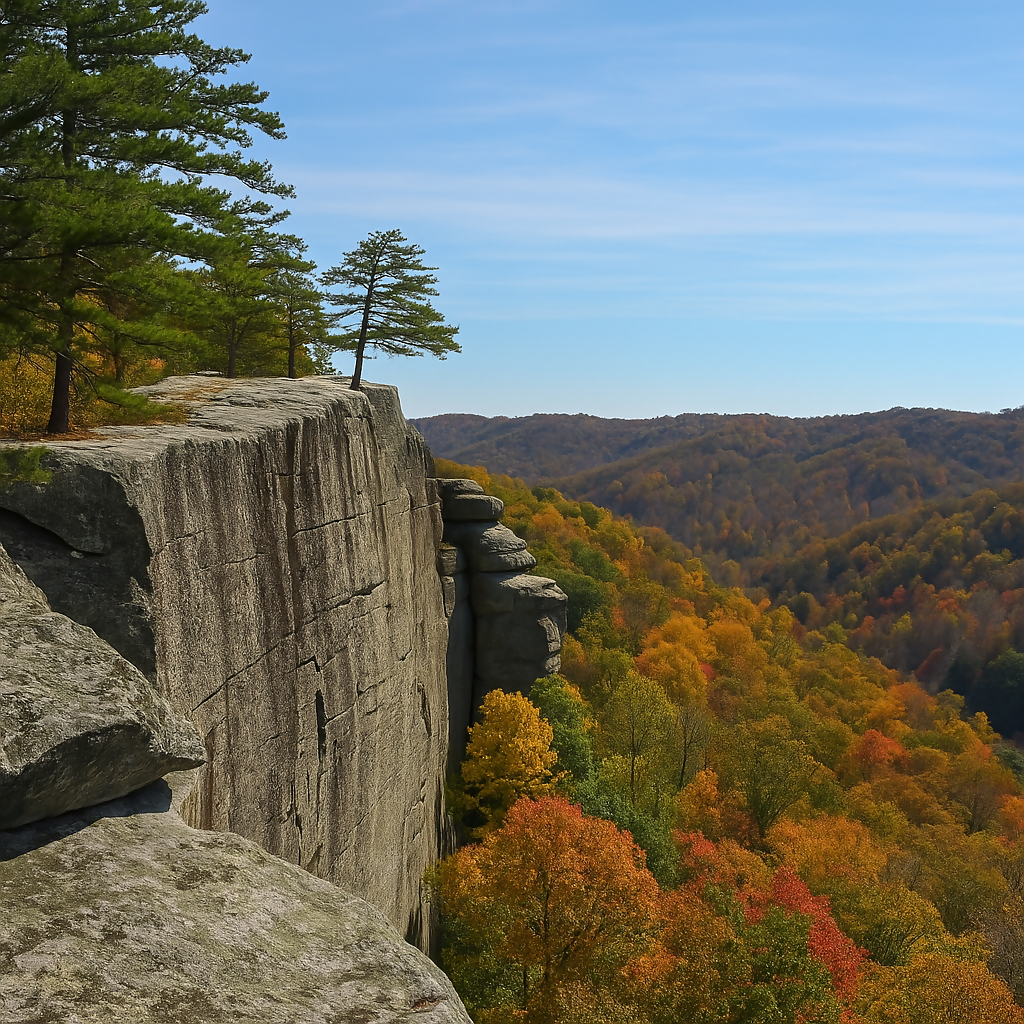 Red River Gorge Geological Area - Kentucky United States - Rendered - Digital File Digital My Custom Designs PDF