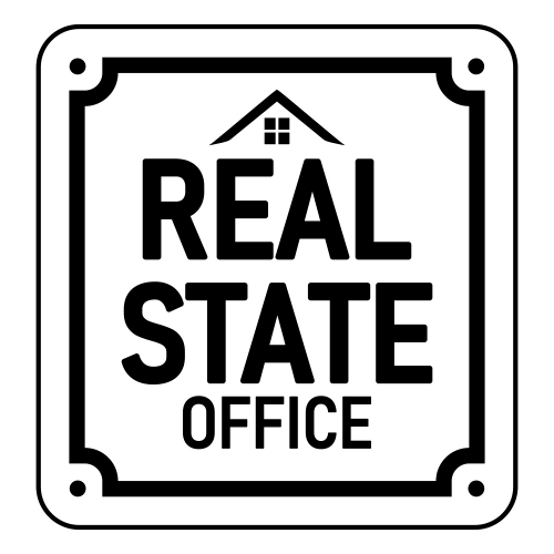 Real Estate Office Sign - Digital File - XCS Friendly Digital My Custom Designs PDF