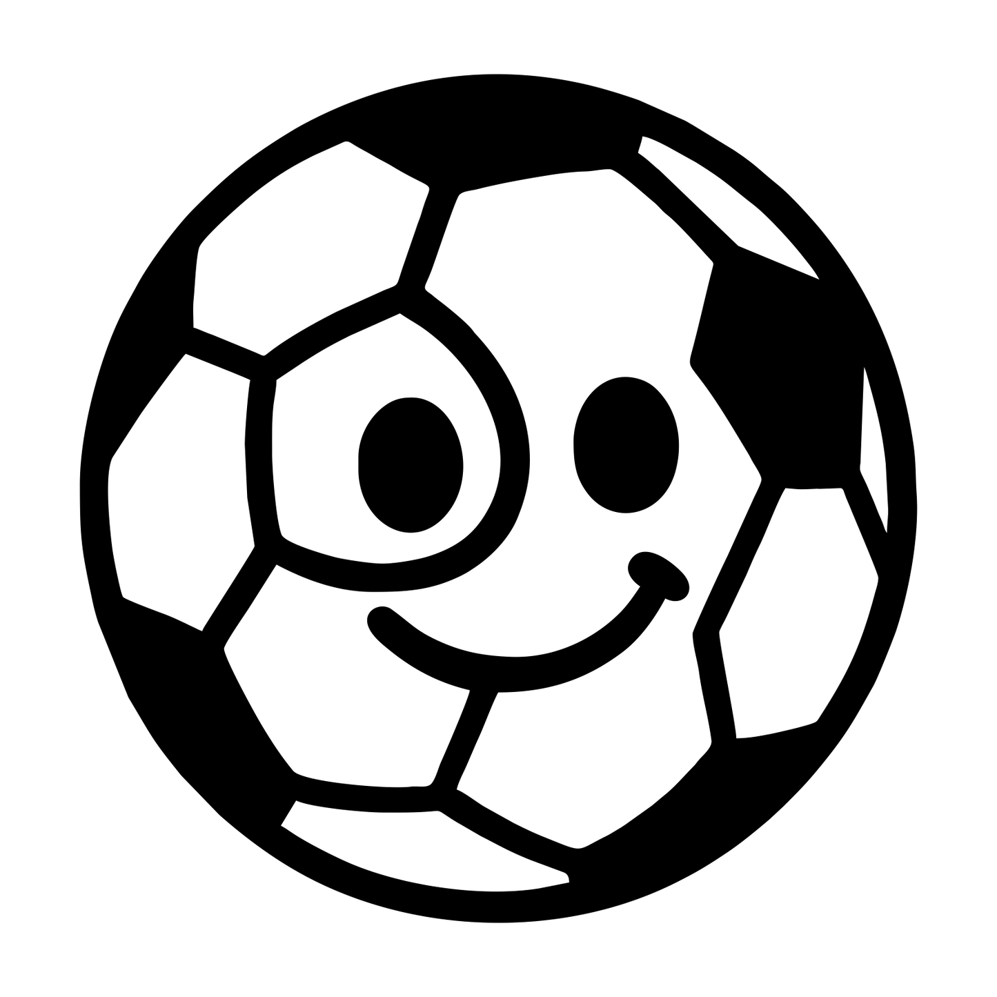 Cartoon Soccer Ball Toy - Digital File - XCS Friendly Tumbler My Custom Designs PNG