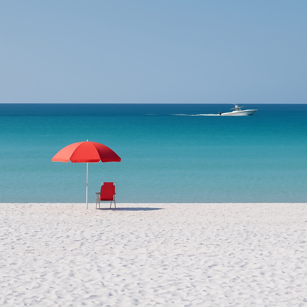 Santa Rosa Beach - Topsail Hill Preserve State Park - Florida United States - Rendered - Digital File Digital My Custom Designs PDF